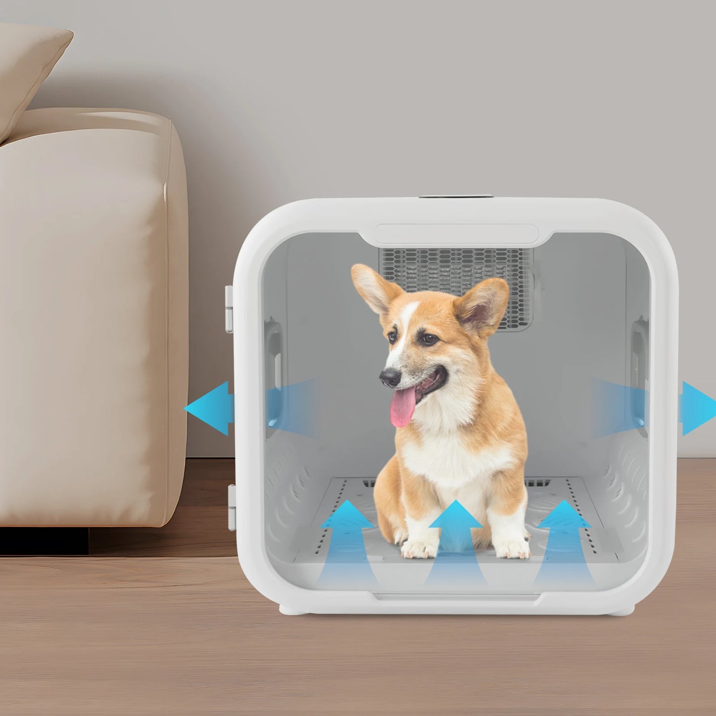Pet Dryer Box 800W Pet Grooming Hair Dryer For Cats