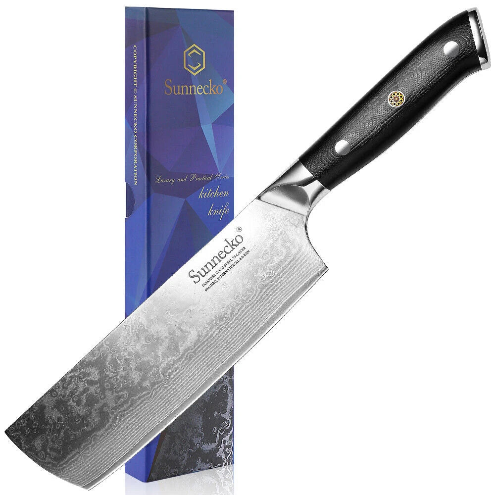 Damascus Chef Knife VG10 Damascus Steel Kitchen Knife Ultra Sharp
