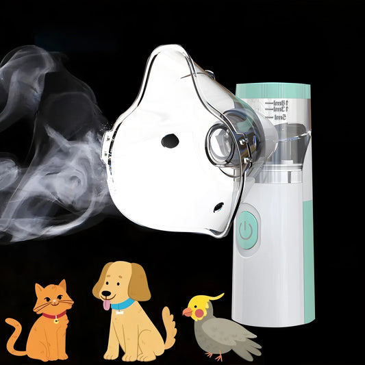 Pet Portable Nebulizer Machine For Animals Silent Inhaler