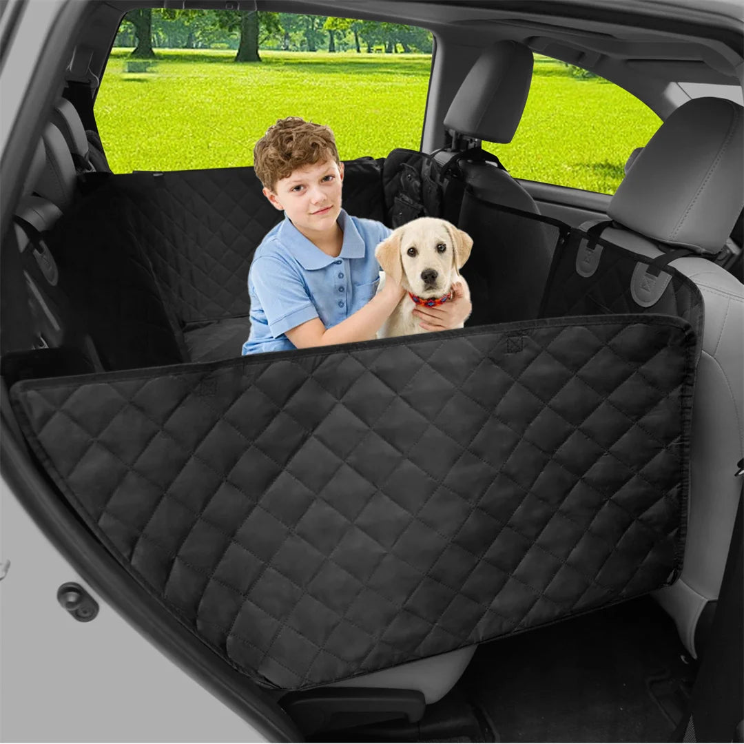 BINGOPAW Waterproof Dog Car Seat Cover Back Seat Hammock Extender