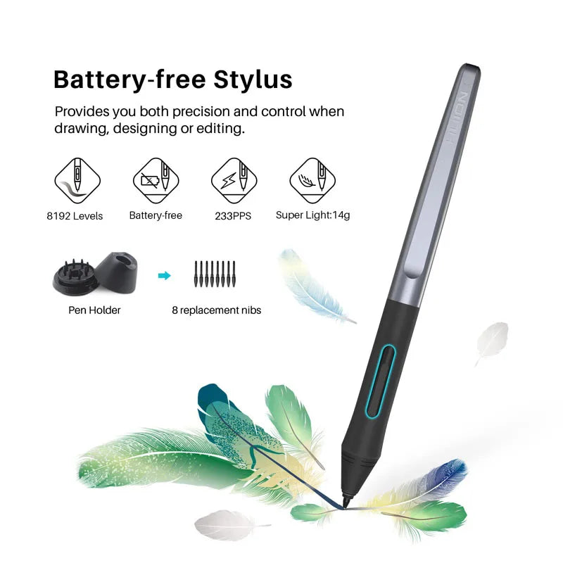 Huion Inspiroy H1060P Graphics Drawing Tablet 8192 Pressure Sensitivity
