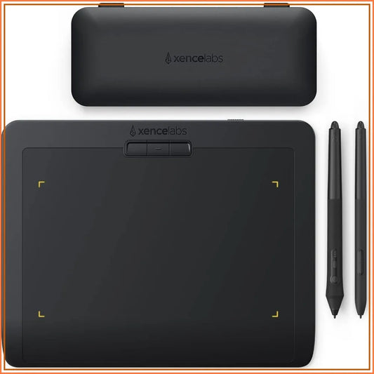 Portable Wireless Drawing Tablet Dual Battery Free Styluses 8192 Levels Pressure