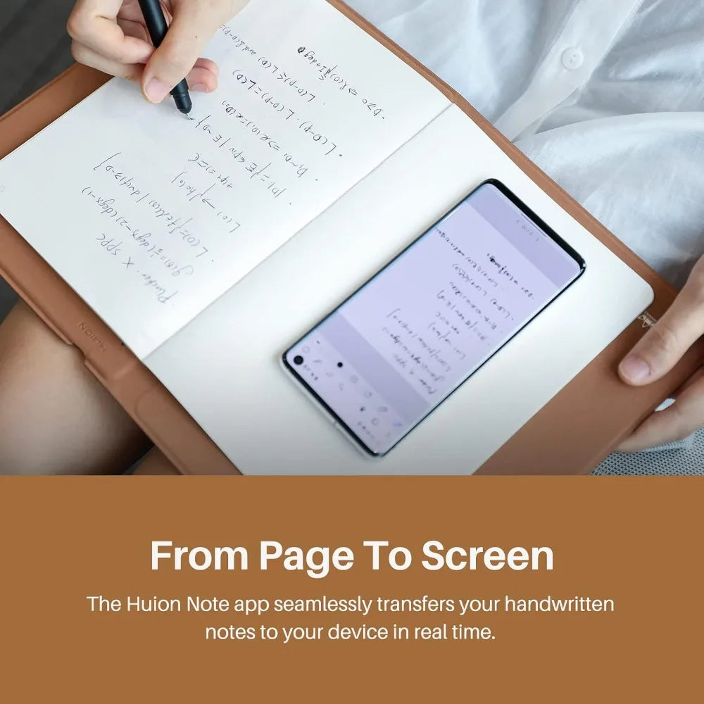 2-in-1 Digital Notebook Drawing Tablet With Battery-Free Pen