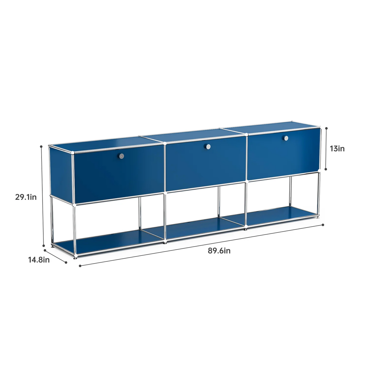 Modern Stainless Steel Storage Cabinet Living Room Tv Stand