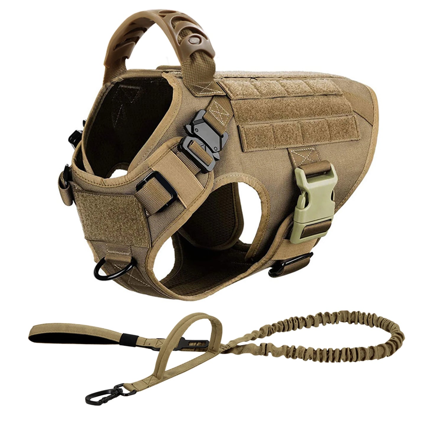 Large Dog Harness and Leash Set for Training and Walking