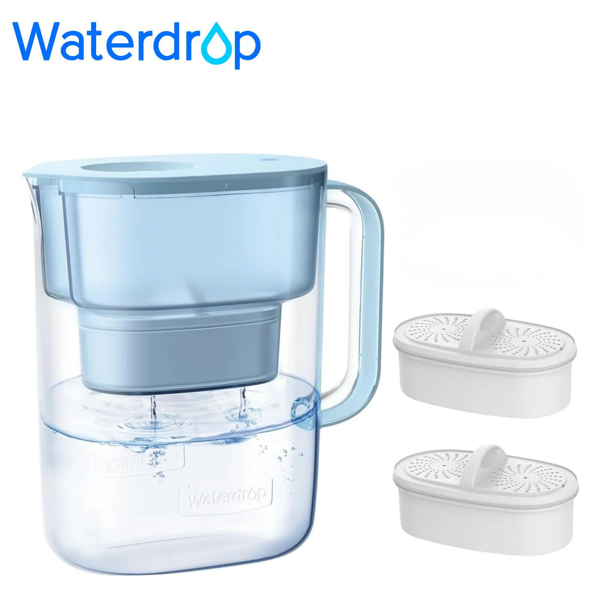 Waterdrop Water Filter Pitcher With Two NSF Certified Filters