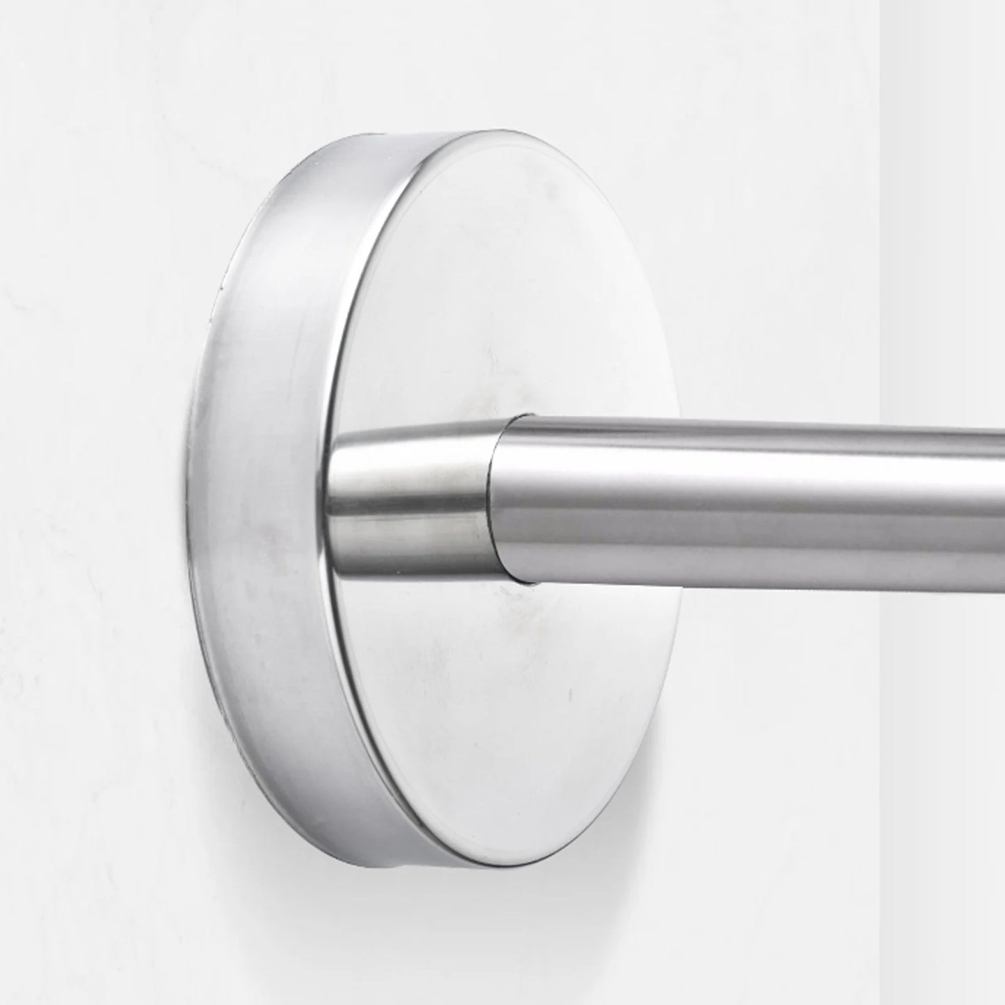 Stainless Steel No Drilling L Shape Shower Curtain Rod Rustproof